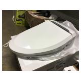 Smart Bidet Elongated White Toilet Seat