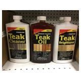 Teak Care Kit Quarts x3 kits