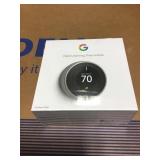 Google Nest Learning Stainless Steel Thermostat