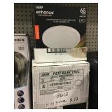 LED flat panel downlight 8.8 Watt x12