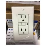 GFCI self-test receptacle outlet x10