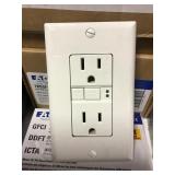 GFCI self-test receptacle outlet x10