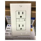 GFCI self-test receptacle outlet x10