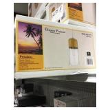 tropical pendant light, 5.12"x12.5"