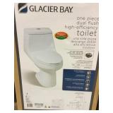 One Piece Complete Dual Flush Toilet