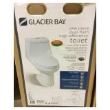 One Piece Complete Dual Flush Toilet