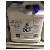 2.5gal Diesel Exhaust Fluid x2