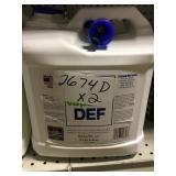 2.5gal Diesel Exhaust Fluid x2