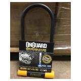 115mm onguard bulldog key u-lock x4
