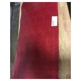48"x20" Nonskid Runner in red snakeskin look