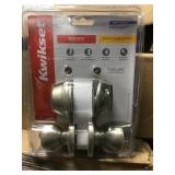Kwikset Satin Nickel Keyed Entry x 7sets
