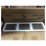 16"x4" White Cornice Vents by the box x 6