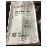 Lucid 3" Gel Memory Foam Queen Mattress Topper