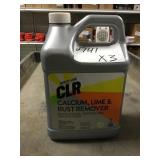 CLR: calcium, lime & rust remover x3.