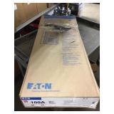 indoor main breaker: 100amp, 32 spaces, 32 circuit