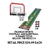 Franklin Sports Games x 4