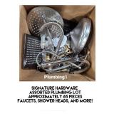 Signature Hardware Assorted Plumbing Lot