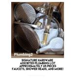 Signature Hardware Assorted Plumbing Lot
