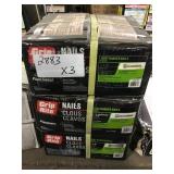 50lb box 1-1/2" Joist Hanger Nails x 3