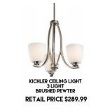 Kichler 3 Light Ceiling Light
