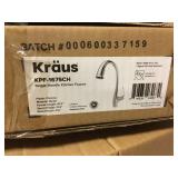 single handle pull down kitchen faucet