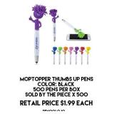 Moptopper Thumbs up Pens x 500