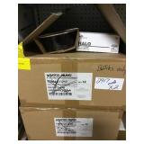 Mix box of 6" white/black baffles by the box x 2