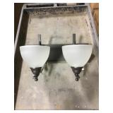 2-Light Wall/Bath Light in Autumn Bronze