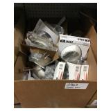 Mix Approx 15 Various Sized Recessed Lighting Trim