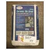 Bostik Ceramic Tile Grout 25lb Bag x 4