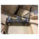 Two Handle Kitchen Faucet w/ Hand Sprayer x 2
