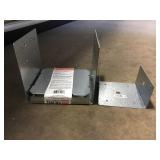 Galvanized 8x8 Post Base & 6x6 Base x 4 boxes