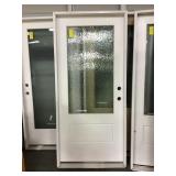 36" LH 3/4 View Fiberglass Exterior Door