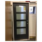 34" LH Exterior 4 Lite Door