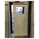34" RH Craftsman Style Exterior Door