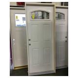 32" RH Exterior Door w/ Eyebrow Light