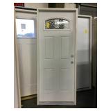 32" LH Exterior Door w/ Eyebrow Light