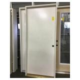 34" LH Flat Panel Exterior Door