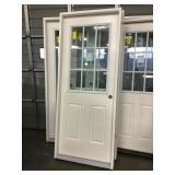 32" LH 9 Lite Exterior Door