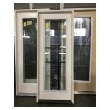 30"x78" LH 15 Lite Exterior Door