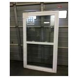 36"x62" Single Hung Vinyl Window x3