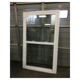 36"x62" Single Hung Vinyl Window x3