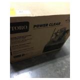 21" Toro Single Stage Snowblower