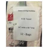 Owens Corning R-30 Faced Insulation x12