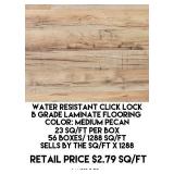Click Lock B Grade Laminate Flooring x 1288 sq ft