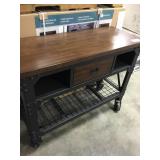 Whalen Industrial Metal & Wood Workbench