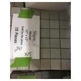 12"x12" Shaw Ceramic Mosaic Tile by the Sheet x15