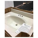 31"x22" Solid Surface Sinktop