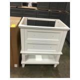 30" Alyce White Vanity w/ 2 Handle Options