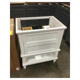 30" Alyce White Vanity w/ 2 Handle Options